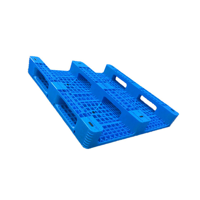 1100 X 1100 Blue HDPE Rackable Plastic Pallets 100٪ قابلة لإعادة التدوير لمصنع الأجهزة الطبية