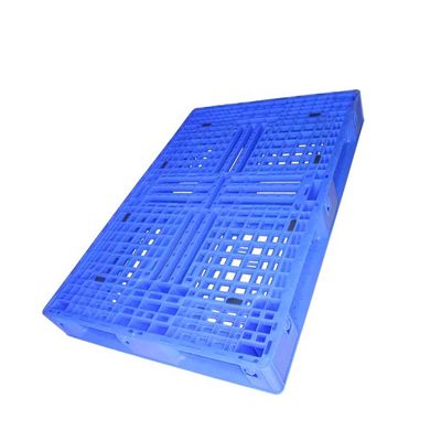 HDPE Blue اليورو بلاستيك Pallets 48x32 مستودع بلاستيك البليت
