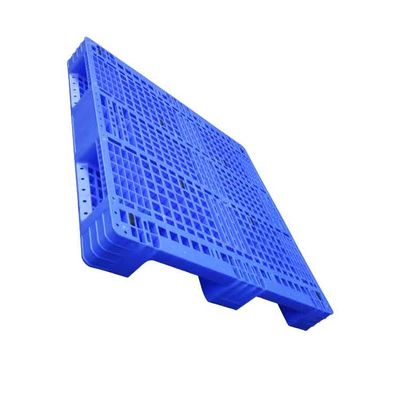 لوح بلاستيكي مسطح ذو تحميل ثابت أزرق 1200x1200 HDPE
