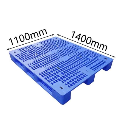 HDPE مستودعات بلاستيكية قابلة للاستعمال 1400X1100 مستودع 1500 كجم ديناميكي