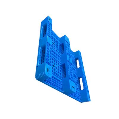6000Kg تحميل ثابت البليت البلاستيكية القابلة لإعادة التدوير 43.3 X 43.3 الأزرق HDPE للمصنع الطبي