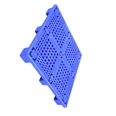 لوح بلاستيك مسطح من مصنع فود 1000 × 1000 × 140 تحميل HDPE أزرق 0.6T