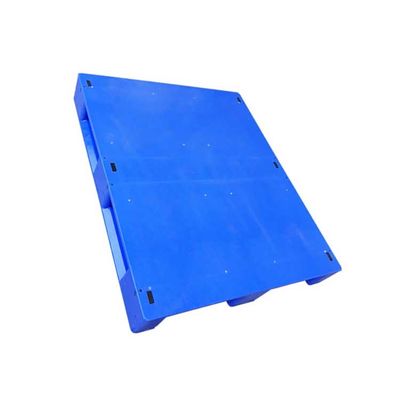 المنصات البلاستيكية الاقتصادية ذات الحمولة الثابتة باللون الأزرق 6T مقاس 120 × 100 سم