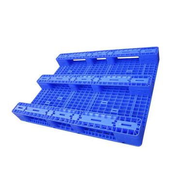 1400 * 1100 منصات بلاستيكية محقونة HDPE قوية 1500 كجم ثلاثة عدائين