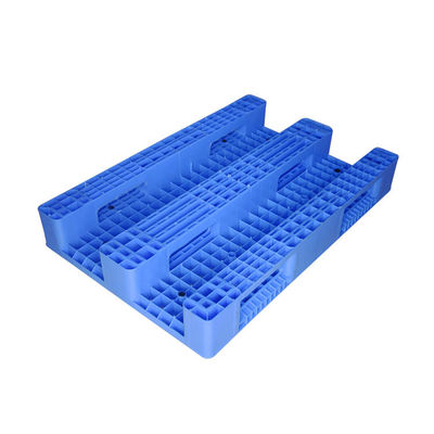 HDPE اليورو بلاستيك Pallets 1200 X 800 لوح بلاستيك كبير ثلاثة عدائين