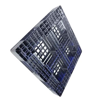 الصناعية 1100 X 1100 البولي ايثيلين البلاستيك الأسود البليت 3T تحميل ديناميكي