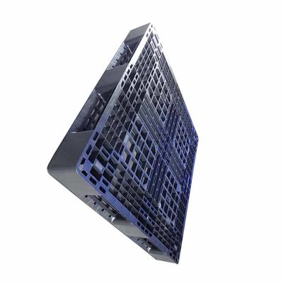 الصناعية 1100 X 1100 البولي ايثيلين البلاستيك الأسود البليت 3T تحميل ديناميكي