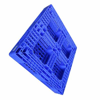 مخزون مخصص من البلاستيك عالي الكثافة HDPE المنصات البلاستيكية 1100 × 1100 نمط اليورو