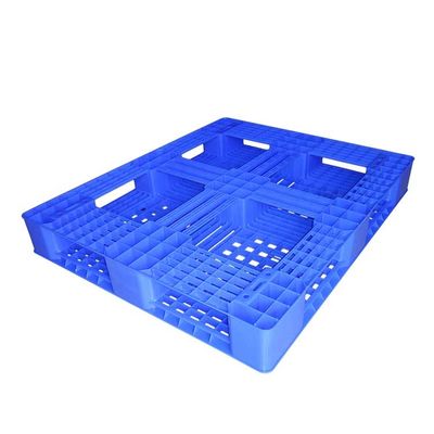 HDPE البلاستيك المنصات 1.2x1m الصلبة أعلى البليت قابل للتخزين للمستودع 0.8T تحميل ثابت