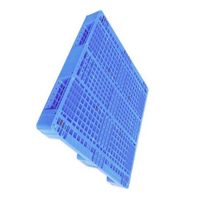 43.3X43.3 'Blue 5000Kg PE بلاستيك قابل للتكديس لتخزين اللوجستيات