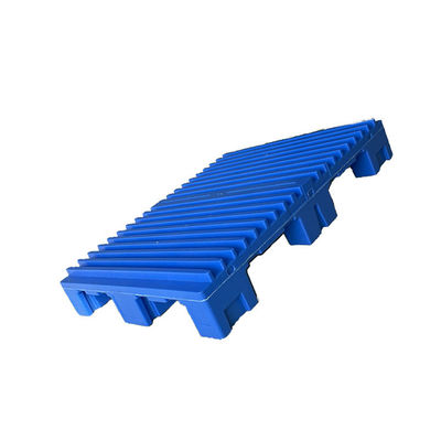 منصات بلاستيكية مصبوبة بالحقن 1060x750 قابلة للحقن HDPE 4000Kg اللوجستية