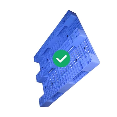 5T تحميل البليت البلاستيك الأزرق 1300X1100 HDPE المبردة سلسلة النقل