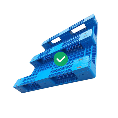 1200x1200 HDPE بلاستيك شحن المنصات قابلة لإعادة التدوير تحميل 1.2T