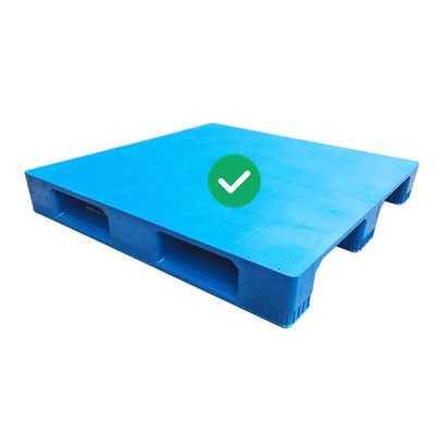 1200x1200 مستودع البليت الصناعي HDPE المعاد تدويره رباعي الاتجاه ISPM 15