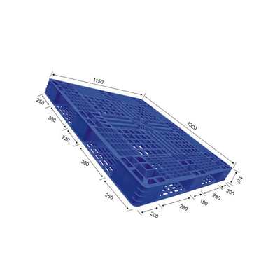 HDPE Warehouse الطبالي البلاستيكية القابلة للاستعمال 1320x1150 1200 كجم ديناميكي