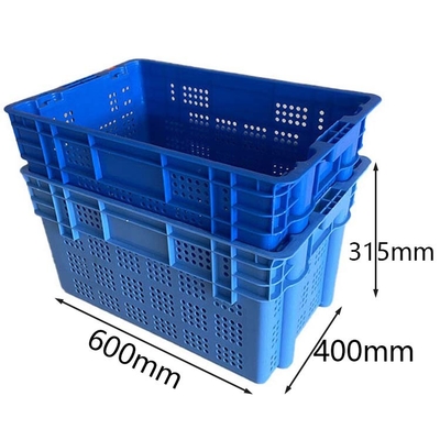 صناديق بلاستيكية HDPE قابلة لإعادة التدوير 200 رطل صناديق تخزين قابلة للتكديس