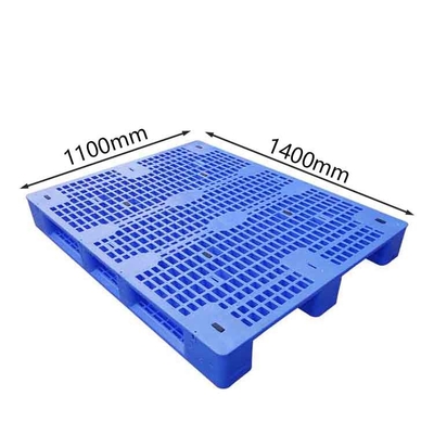 1400 × 1100 × 150 منصات بلاستيكية متداخلة خفيفة الوزن للنقل التراص