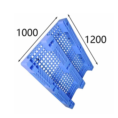 المنصات البلاستيكية الصحية العذراء HDPE الصلبة مسطحة الأرفف 5000 كجم تحميل التراص