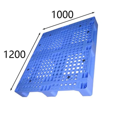 المنصات البلاستيكية القابلة للضغط على درجة الغذاء الصحية 1200x1000x150mm
