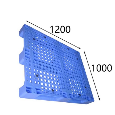 HDPE المواد البلاستيكية القابلة للرفوف المنصات المضادة للانزلاق تحميل ديناميكي 1500 كجم