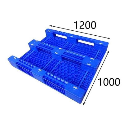لوح بلاستيك صناعي HDPE PE أزرق 1200 X 1000 4 طريقة دخول