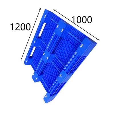 1200x1000 لوح بلاستيك قابل للطي 4 طرق دخول 1200 كجم تحميل رف غير هالوجين